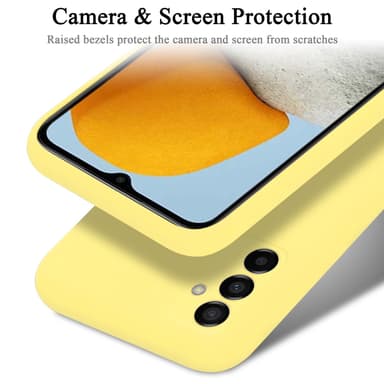 Samsung Galaxy M23 5G silikondeksel case (gul)
