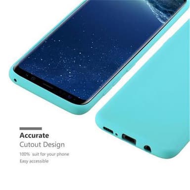 Deksel Samsung Galaxy S8 PLUS Silikon cover (blå)