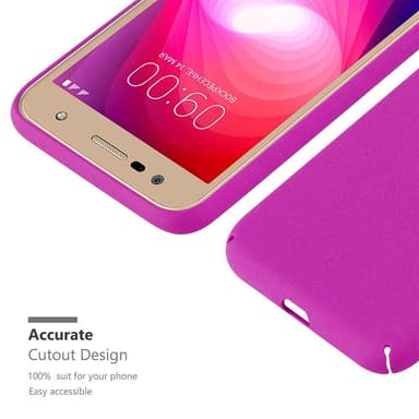 LG X POWER 2 Hardt Deksel Cover (rosa)