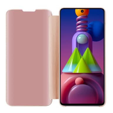 Samsung Galaxy M51 lommebokdeksel etui (rosa)