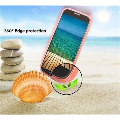 Deksel Samsung Galaxy S6 Silikon cover (rosa)