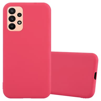 Deksel Samsung Galaxy A23 4G Silikon cover (rød)