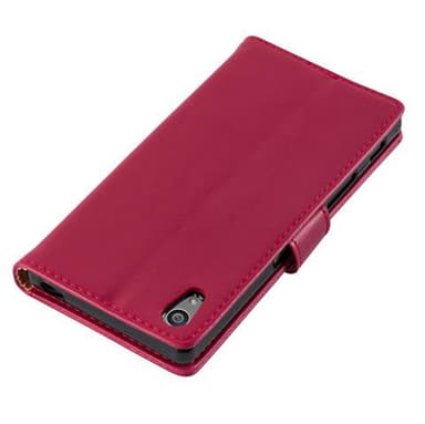 Sony Xperia Z5 lommebokdeksel etui (rød)