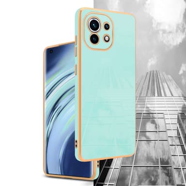 Xiaomi Mi 11 5G silikondeksel case (Grønn)