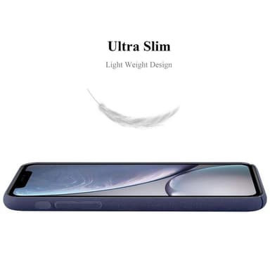 iPhone XR Hardt Deksel Cover (blå)