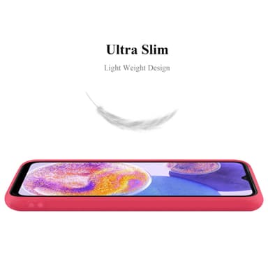 Deksel Samsung Galaxy A23 4G Silikon cover (rød)