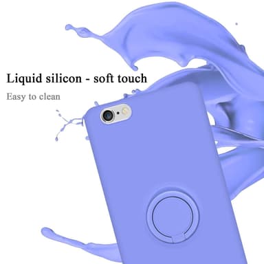 Deksel iPhone 6 / 6S Ring Case (lilla)