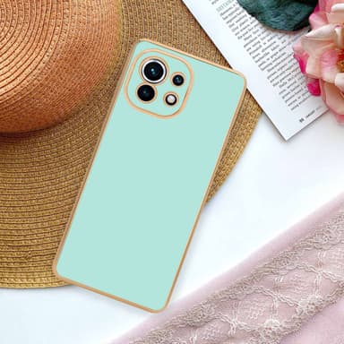 Xiaomi Mi 11 5G silikondeksel case (Grønn)