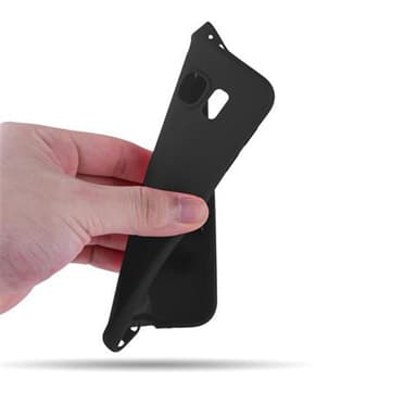 Deksel Samsung Galaxy S6 Silikon cover (svart)