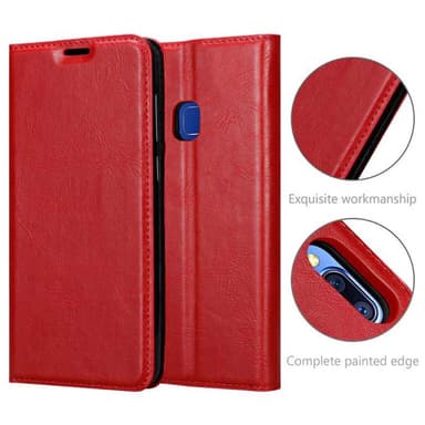 Vivo V11i lommebokdeksel case (rød)