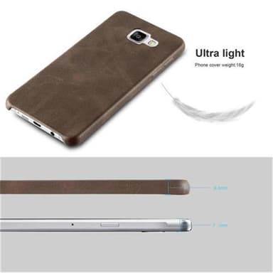 Samsung Galaxy A5 2015 Hardt Deksel Cover (brun)