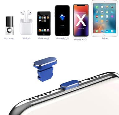 Beskyttelsesdeksel for iPhone Støvtett plugg