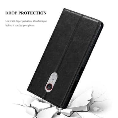 ZTE Nubia Z11 MAX lommebokdeksel case (svart)