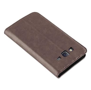Samsung Galaxy J5 2015 lommebokdeksel case (brun)