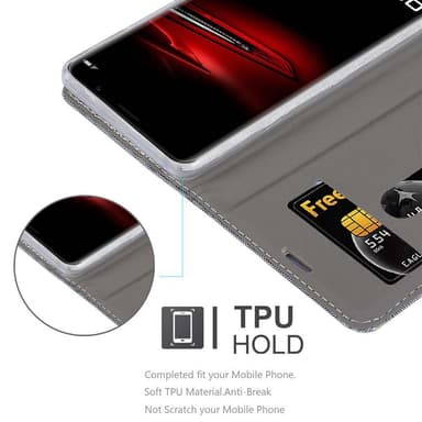 Huawei MATE RS lommebokdeksel etui (grå)