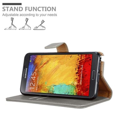 Samsung Galaxy NOTE 3 NEO lommebokdeksel etui (brun)