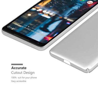 Deksel Google PIXEL 2 XL Case Cover (sølv)