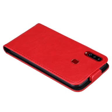 Samsung Galaxy A20s deksel flip cover (rød)