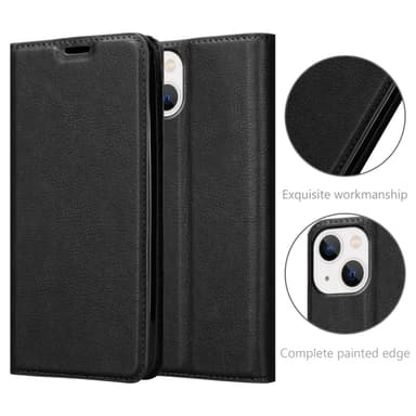 iPhone 14 lommebokdeksel case (svart)