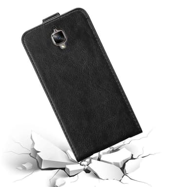OnePlus 3 / 3T deksel flip cover (svart)