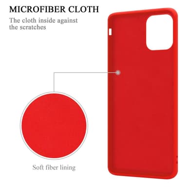 Deksel iPhone 11 Ring Case (rød)