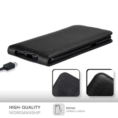 OnePlus 3 / 3T deksel flip cover (svart)