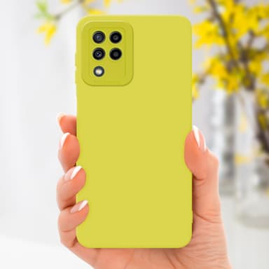 Samsung Galaxy M22 / M32 4G Deksel case (gul)