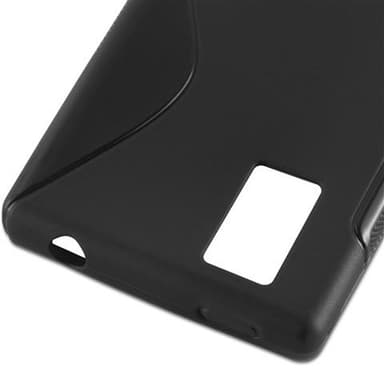 LG OPTIMUS GJ silikondeksel case (svart)