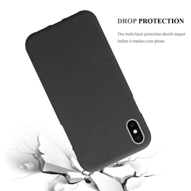 Deksel iPhone XS MAX case (svart)