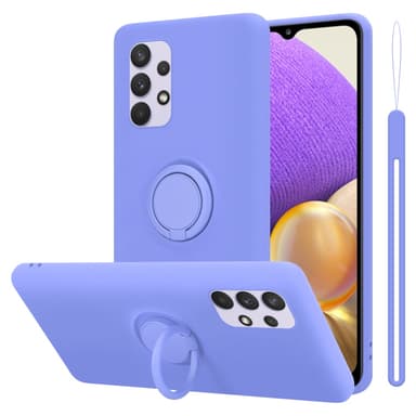 Deksel Samsung Galaxy A33 5G Ring Case (lilla)