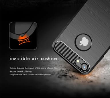 Deksel iPhone 7 / 7S / 8 ultra slim (svart)