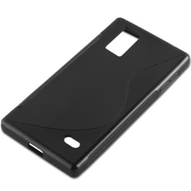 LG OPTIMUS GJ silikondeksel case (svart)