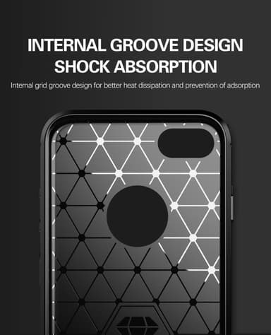Deksel iPhone 7 / 7S / 8 ultra slim (svart)