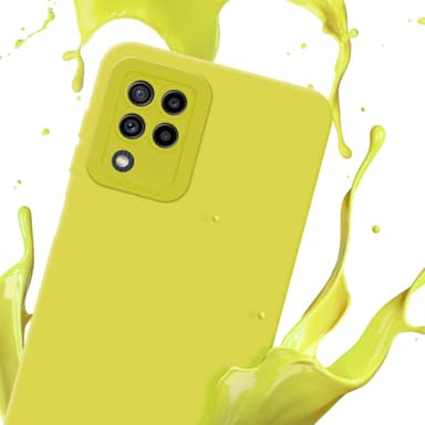 Samsung Galaxy M22 / M32 4G Deksel case (gul)