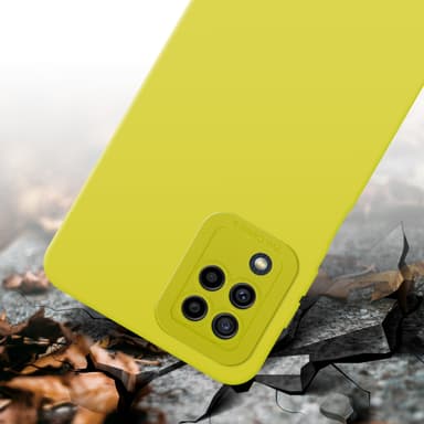 Samsung Galaxy M22 / M32 4G Deksel case (gul)