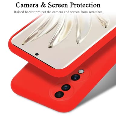 Honor 70 silikondeksel case (Rød)
