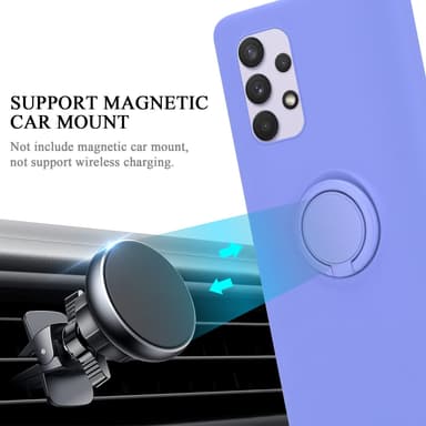 Deksel Samsung Galaxy A33 5G Ring Case (lilla)