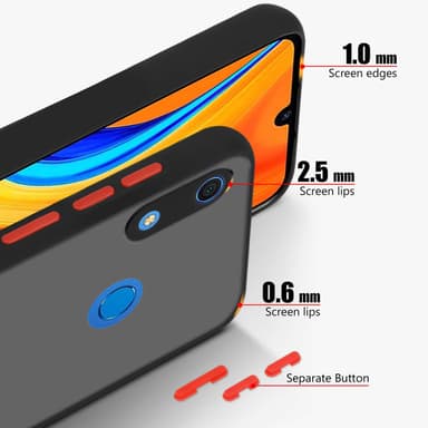 Huawei Y6S Deksel Case Cover (Svart)