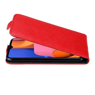 Samsung Galaxy A20s deksel flip cover (rød)