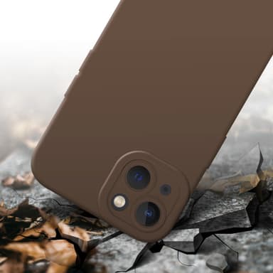 iPhone 14 Deksel case (brun)