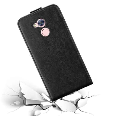Honor 6A deksel flip cover (svart)