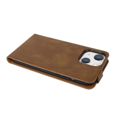 iPhone 13 Deksel Flip Case (brun)