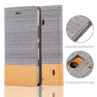 Nokia Lumia 929 / 930 lommebokdeksel etui (grå)