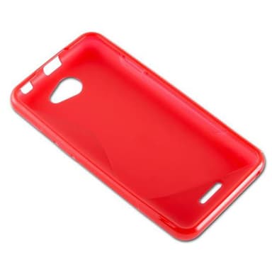 HTC Desire 316 / 516 silikondeksel case (rød)