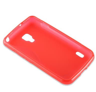 LG L5 II (2. SIM) silikondeksel case (rød)