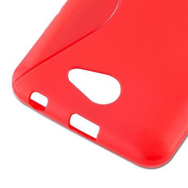 HTC Desire 316 / 516 silikondeksel case (rød)