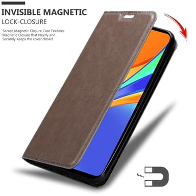Xiaomi RedMi 9C lommebokdeksel case (brun)