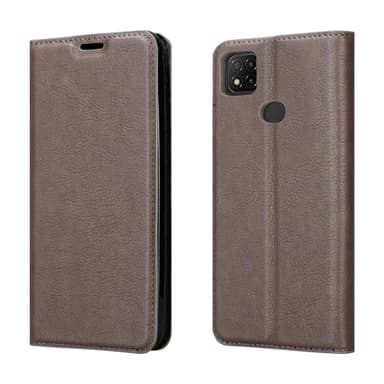 Xiaomi RedMi 9C lommebokdeksel case (brun)