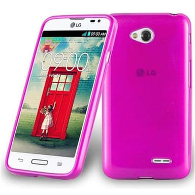 LG L70 (1. SIM) silikondeksel cover (rosa)