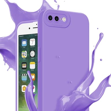 iPhone 7 PLUS / 7S PLUS / 8 PLUS Deksel case (lilla)